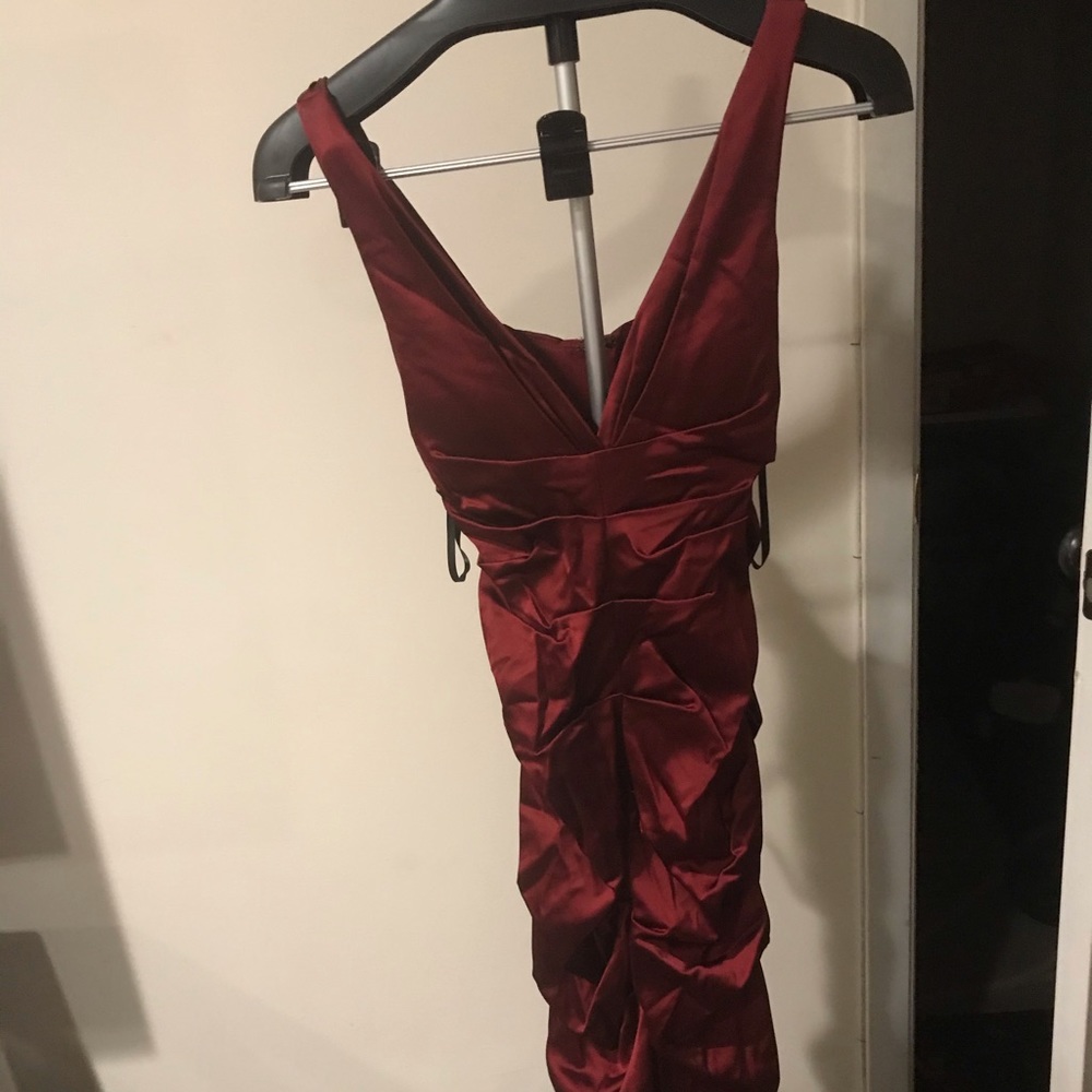 Xscape Magenta Dress